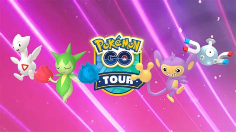 Pokemon Go Tour Sinnoh Habitat Schedule Incense Spawns