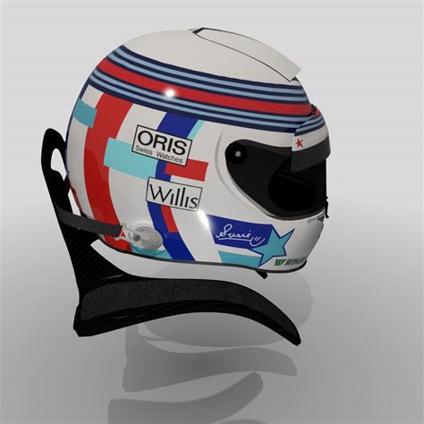 Susie Wolff 2015 Helmet 3D Model $50 - .max .obj .fbx - Free3D