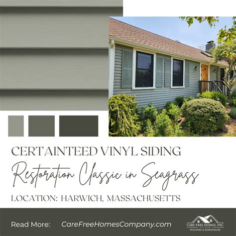 CertainTeed Vinyl Siding GAF Roofing Harwich MA Contractor Cape