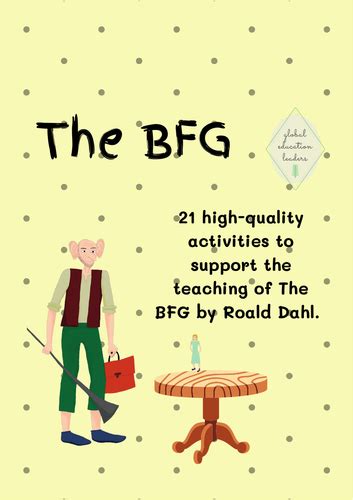 Novel Study The Bfg By Roald Dahl Activity Pack Teaching Resources