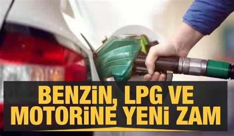 Benzin motorin ve LPG ye zam geldi Yeni Osmanlı Gazetesi Gündem