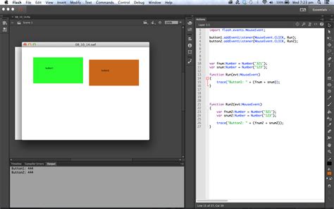 Actionscript As Variables Outside Event Handler Function Stack