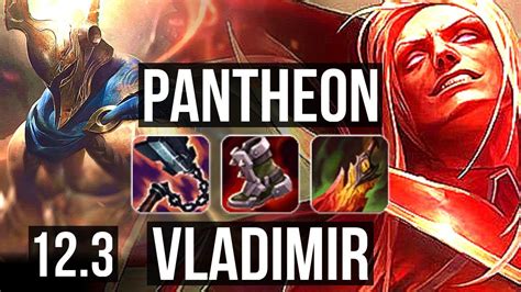 Pantheon Vs Vladimir Top 4 2m Mastery 10 3 12 600 Games Kr