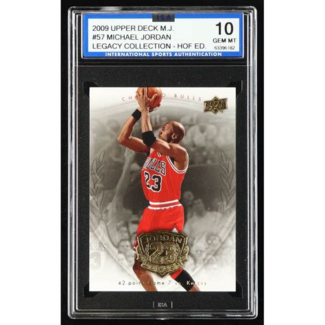 Michael Jordan 2009 10 Upper Deck Michael Jordan Legacy Collection Gold