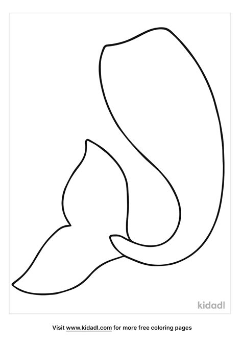 Mermaid Tail Template