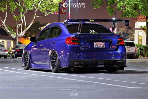 Wheel Offset Subaru Wrx Sti Hellaflush Air Suspension Custom Offsets