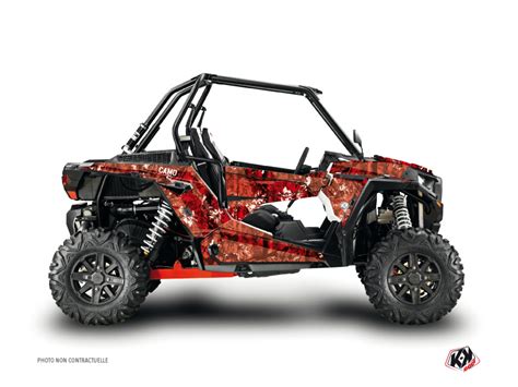 Kit D Co Ssv Camo Polaris Rzr Turbo Rouge Kutvek Kit Graphik