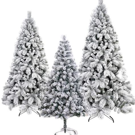 Jual Pohon Natal Tebal Pvc Jarum Salju Full Christmas Tree Premium