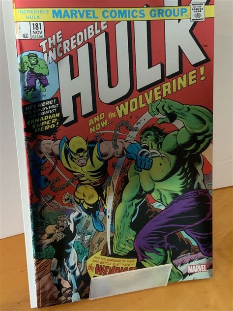 Incredible Hulk Foil Facsimile Edition Comics Nm Comic