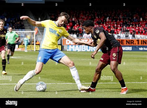 WAALWIJK L R David Min Of RKC Waalwijk Ryan Flamingo Of FC Utrecht