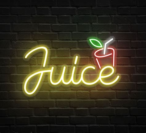 Juice Bar Neon Sign Online | Juice Bar Neon Sign - Bannerbuzz.ca