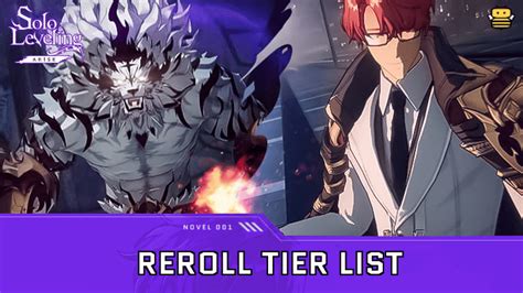 Solo Leveling ARISE Tier List Hunters August 2024 DotGG