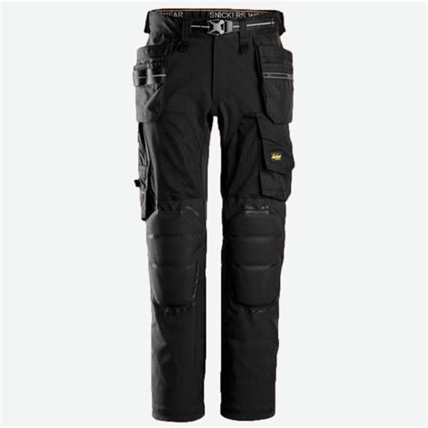 Pantalon Stretch Avec Genouill Res Int Gr Es Snickers Workwear