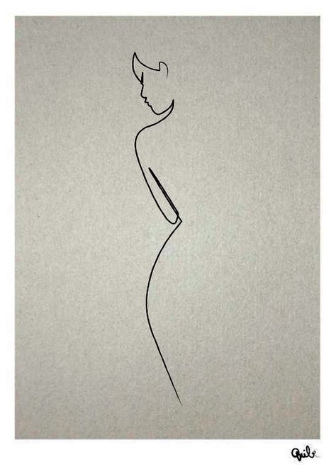 80 Best Examples Of Line Drawing Art - Bored Art | Line art drawings, Line drawing, Art drawings