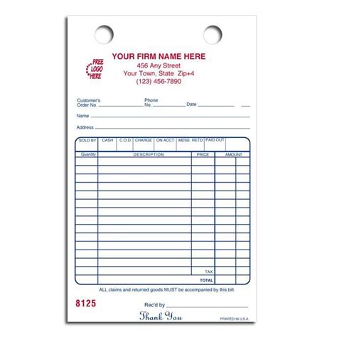 The Benefits Of Using A Receipt Pad Template In 2023 Free Sample