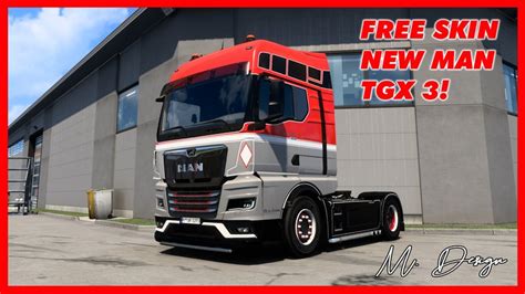 ETS2 FREE MOD SKIN OLD SCHOOL HOLLAND MAN TGX 3 2020 M DESIGN 4