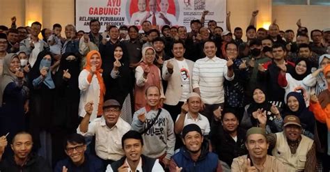 Relawan Perubahan Kota Bandung Dan Cimahi Deklarasi Dukung Anies