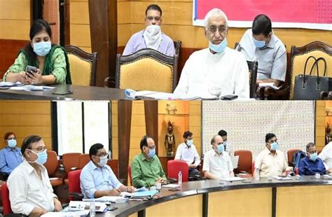 Chhattisgarh Health Minister Ts Singhdeo Review Meeting Over Covid 19