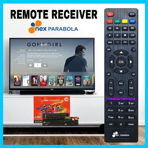 Jual REMOT REMOTE RECEIVER NEX PARABOLA TIPIS Shopee Indonesia