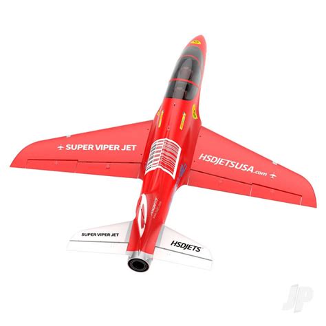 HSD Jets Super Viper Gas Turbine RC Jet PNP No Tx Rx Turb Bat W Smoke