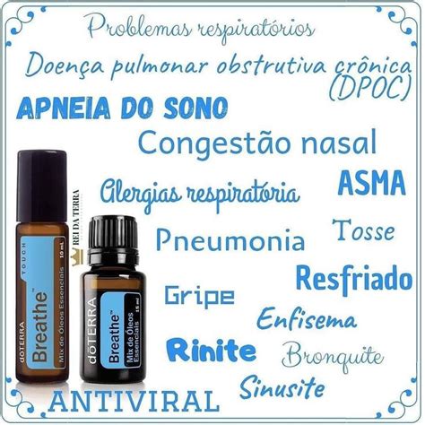 O Doterra Breathe™️ é Um Mix Extraordinário De óleos Essenciais Incluindo Folha De Louro