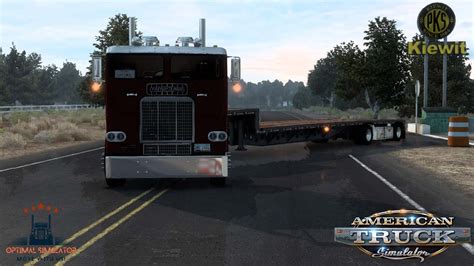 HFG S Freightliner FL86 With DRO Modding Trailer American Truck