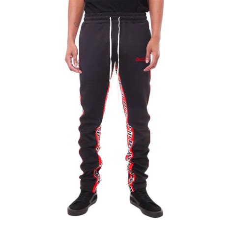 8and9 Mfg Co Drip Track Pants Black Tpdripblk Karmaloop