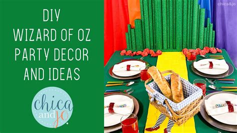 Diy Wizard Of Oz Party Decor Ideas Youtube