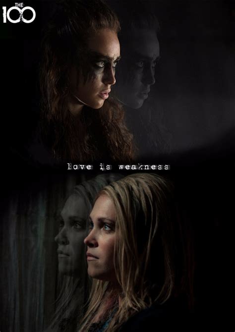 Clarke And Lexa The Tv Show Fan Art Fanpop