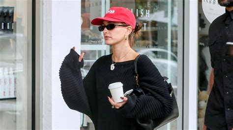 Hailey Bieber Trades Her Beloved Loafers For Sneakers During Sports