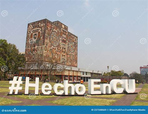 National Autonomous University of Mexico (UNAM) Editorial Stock Image ...