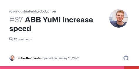 Abb Yumi Increase Speed Issue Ros Industrial Abb Robot Driver