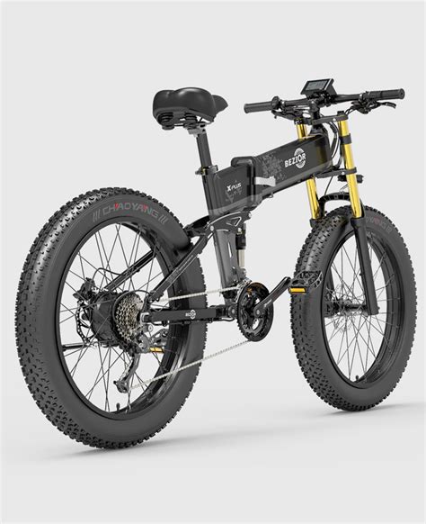 Bezior X Plus Electric Bike Black