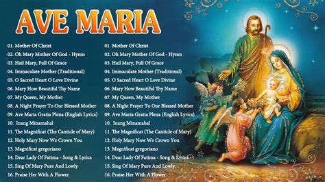 Classic Marian Hymns Sung In Gregorian Ambrosian And Gallican Chants