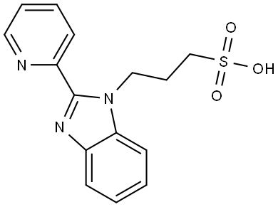 Pyridin Yl Benzimidazole Propyl Sulfonic Acid