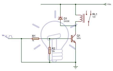 Electronic Relay Switch Circuit - NPN, PNP, N & P Channel