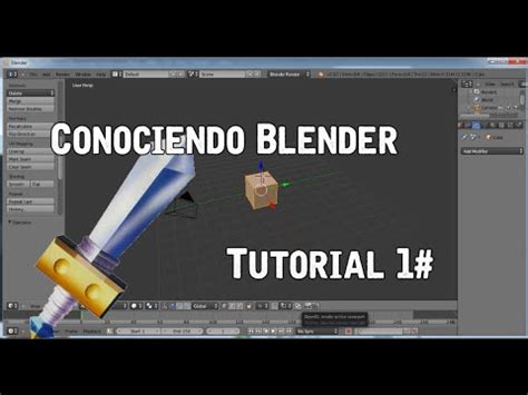 Tutorial 1 Conociendo Blender en español YouTube