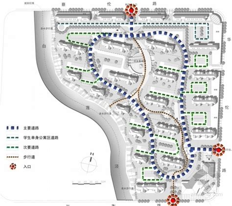 上海 某住宅区规划及单体设计方案文本 居住建筑 筑龙建筑设计论坛