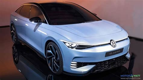 Vw Id Aero Electric Sedan Unveiled