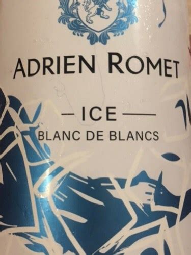 Adrien Romet Ice Blanc De Blancs Vivino United States