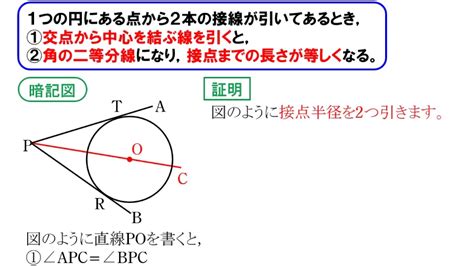 円と直線図形01：円と2本の接線 Youtube