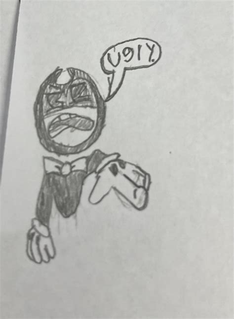 Made A Funny Bendy Doodle During Class R Bendyandtheinkmachine