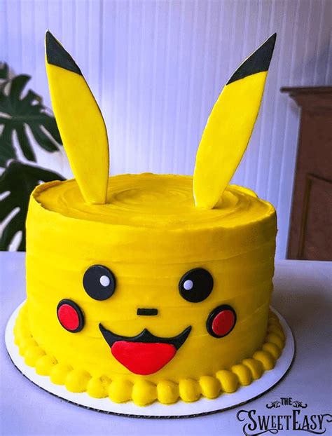 Pikachu Birthday Cake Ideas Images | Pikachu cake, Cake, Birthday cake