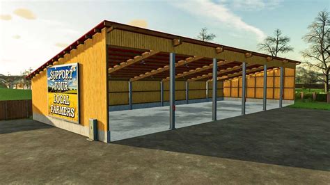 Machine Shed V1 0 FS22 Mod Farming Simulator 22 Mod