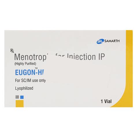 Eugon Hp 150iu Injection 1ml Price Uses Side Effects Netmeds