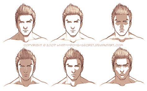 Face Shading Reference A friend i know from another website asked me to ...