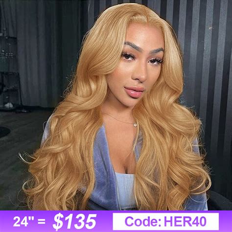 Honey Blonde Wig 27 Honey Blonde Lace Front Human Hair Wigs Hermosa