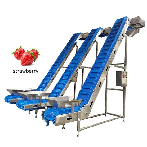 Belt Z Style Incline Conveyor For Vegetable Inclined Conveyor China Conveyor Lifting Machine