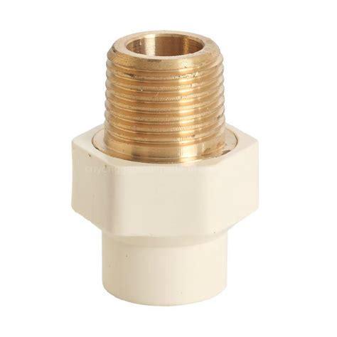 Era CPVC Pipe Fitting Brass Male Thread Adaptor Cts ASTM 2846 With NSF