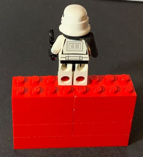 Vtg Lego Star Wars Minifigure Sandtrooper Black Pauldron Sw0271 Set